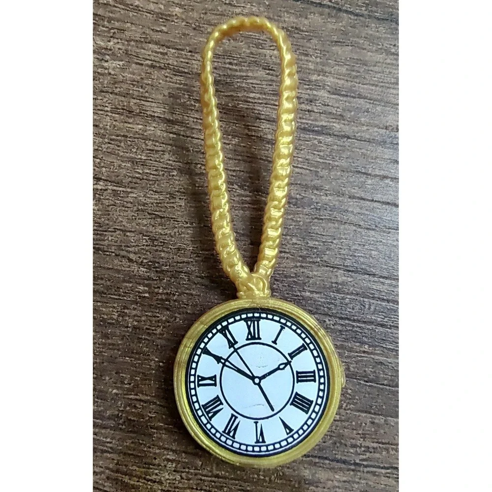Ever After High Doll Bunny Blanc First Chapter Gold White Clock Bag Purse Only